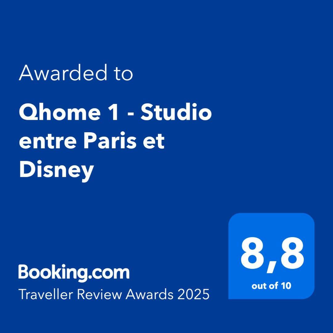 Qhome 1 - Studio Entre Paris Et Disney Villiers-sur-Marne Exterior foto